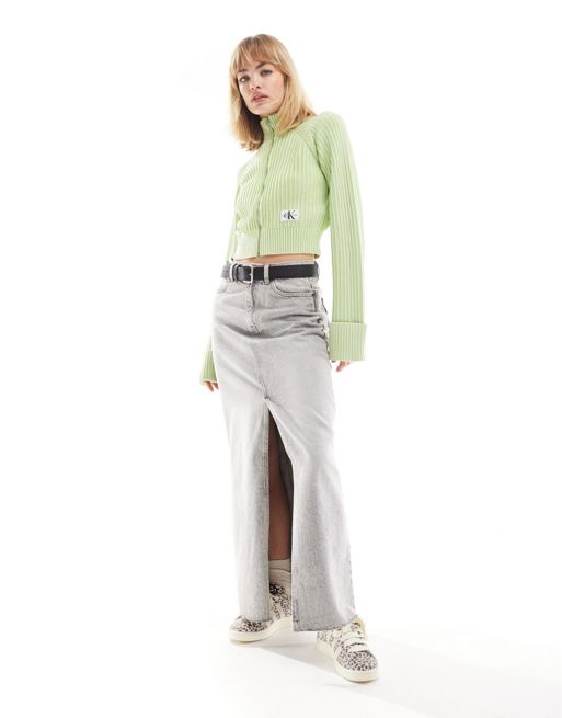 Calvin Klein Jeans Skirt in Mint