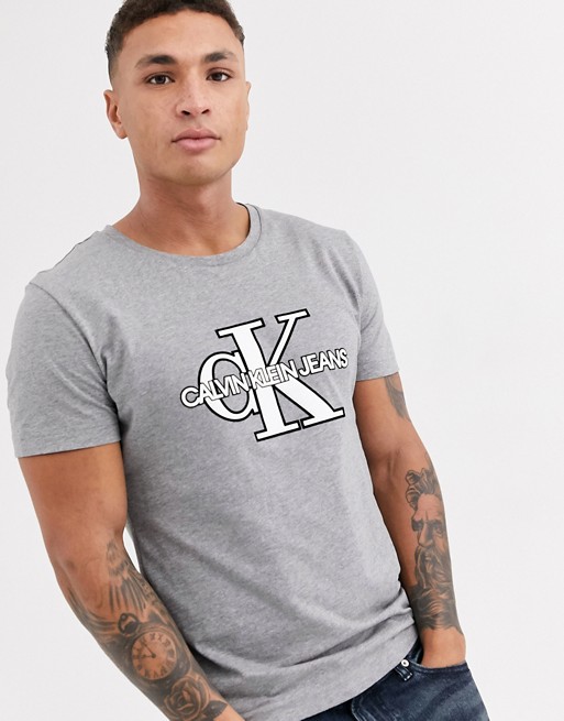 Calvin Klein Jeans monogram logo t-shirt