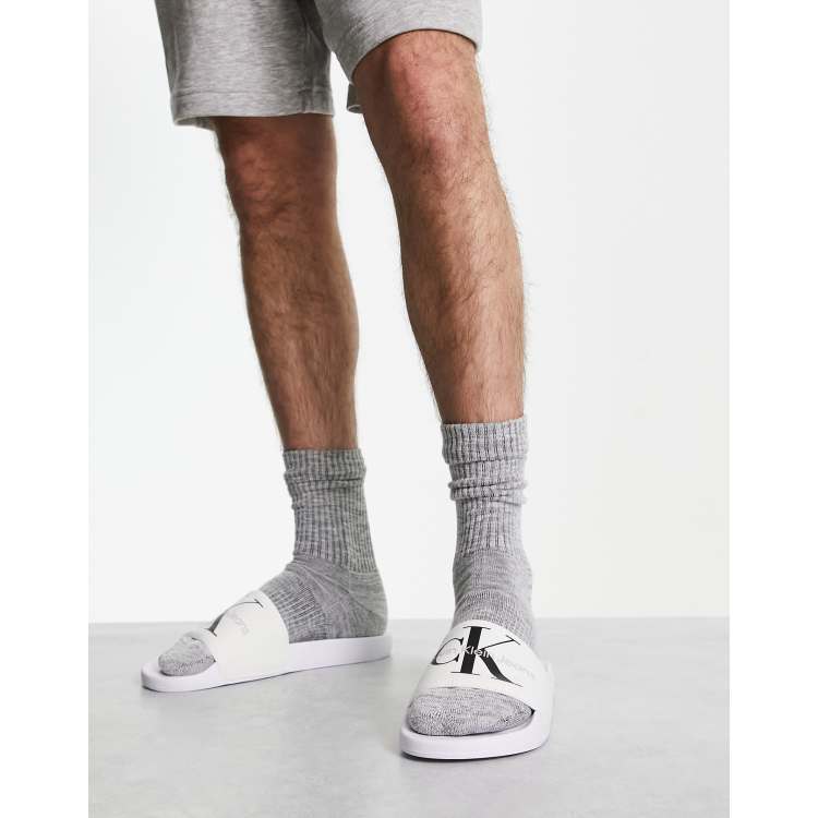 Calvin klein sliders outlet asos