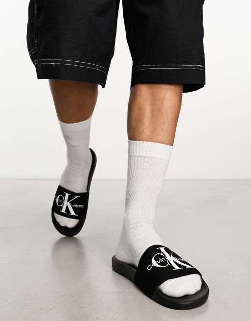 Mens ck hot sale sliders