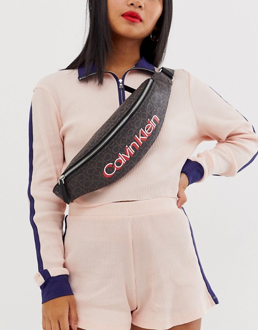 Calvin Klein Jeans monogram waistbag