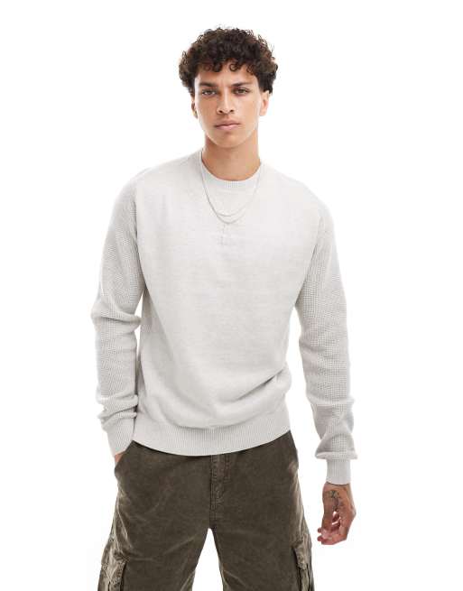 Grey calvin klein jumper hotsell