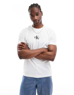 monologo t-shirt in white