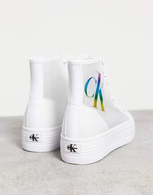 Calvin klein on sale platform high tops