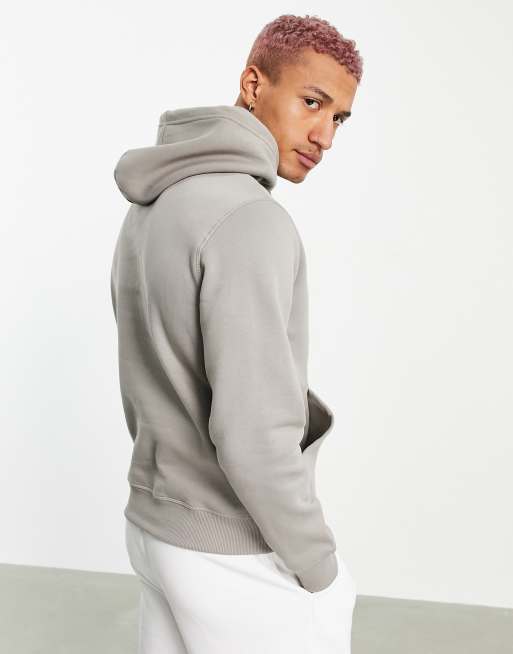 Calvin Klein Jeans – New Iconic Essential – Kapuzenpullover mit Logo in Stein, 2 von 4