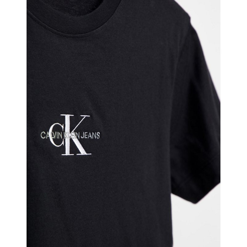  bFTR1 Calvin Klein Jeans - New Iconic Essential - T-shirt nera