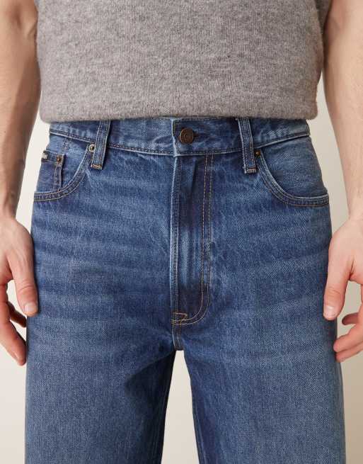 Calvin Klein Jeans – Niebieskie jeansy baggy, 5 z 5