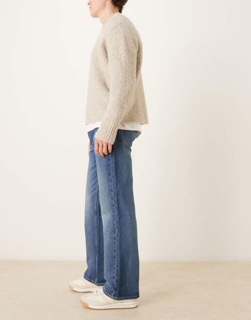 Calvin Klein Jeans – Niebieskie jeansy bootcut, 2 z 5