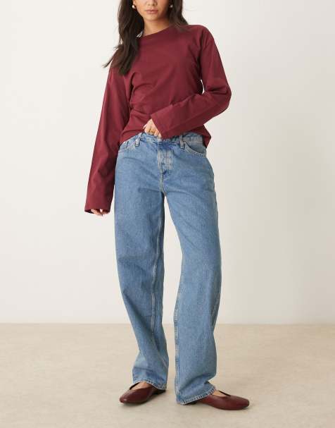 Calvin Klein Jeans – Niebieskie jeansy o luźnym kroju w stylu lat 90. - view 1