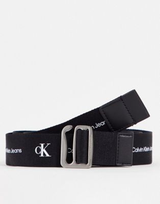 Calvin Klein Jeans off-duty slider 35mm belt in black