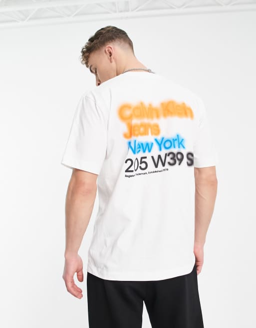 Calvin Klein New York Logo T-Shirt White