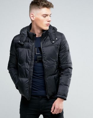 calvin klein puffer jacket with hood