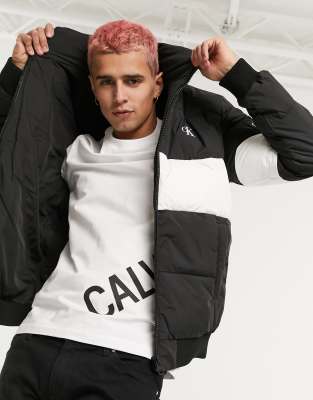 calvin klein jacket logo