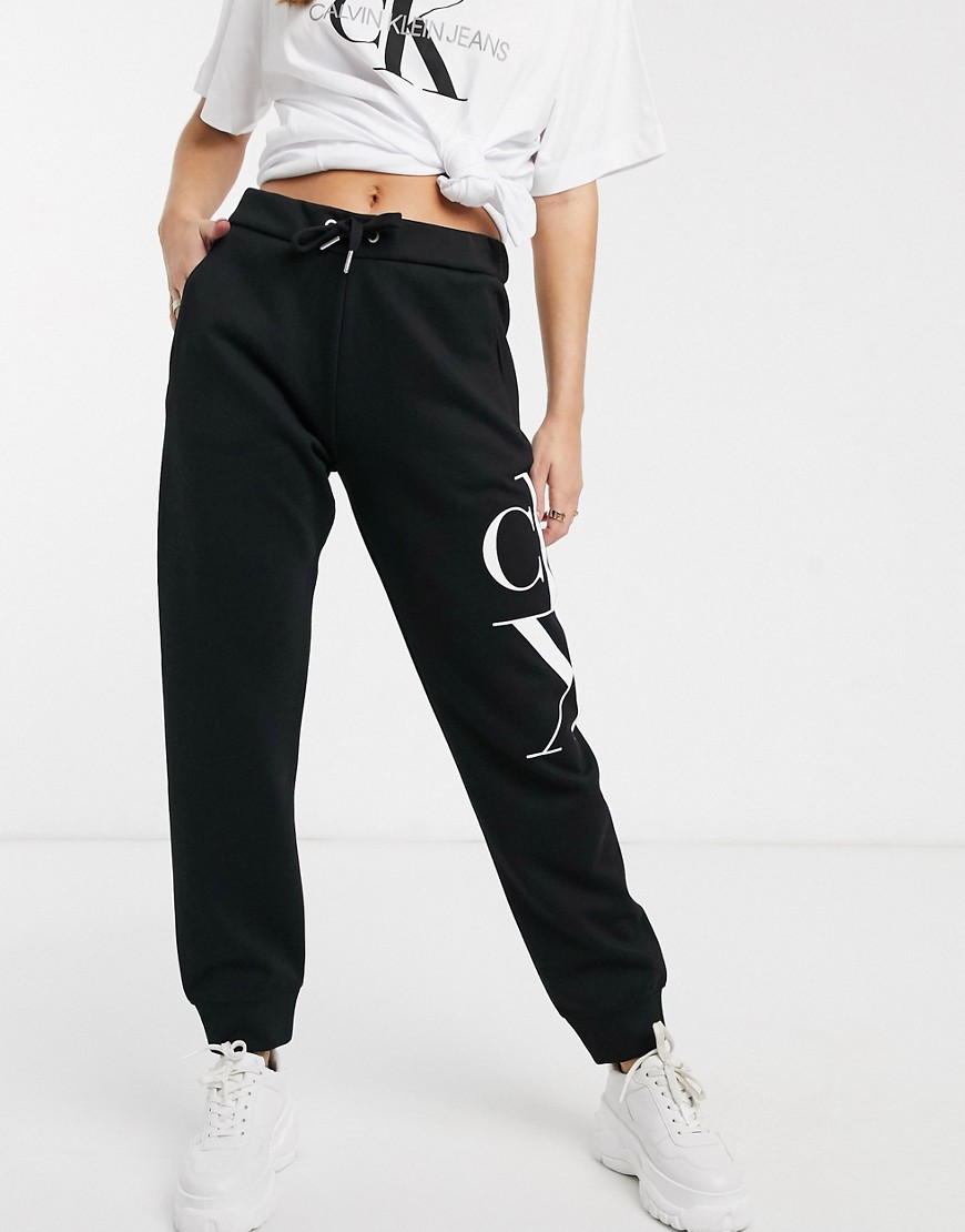 Calvin Klein Jeans oversized logo jogger-Black