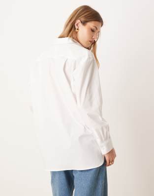 Calvin Klein Jeans Est.1978 Oversized Shirt In White