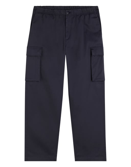 Calvin Klein Jeans - Pantalon cargo droit en coton - Encre indienne, 2 de 2