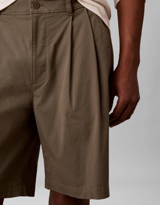 Calvin Klein Jeans - Pantaloncini cargo kaki, 2 di 5
