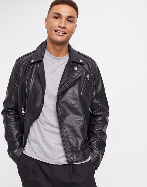 Calvin Klein Jeans perfecto leather jacket