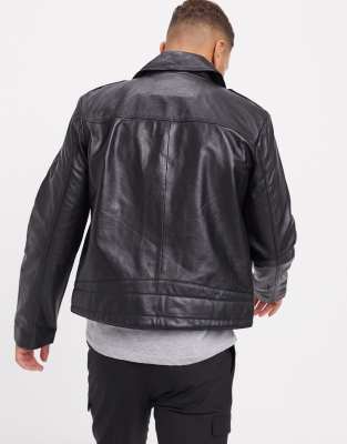 calvin klein jeans perfecto leather jacket