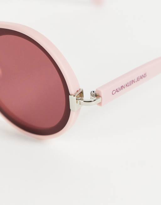 Calvin klein shop pink sunglasses