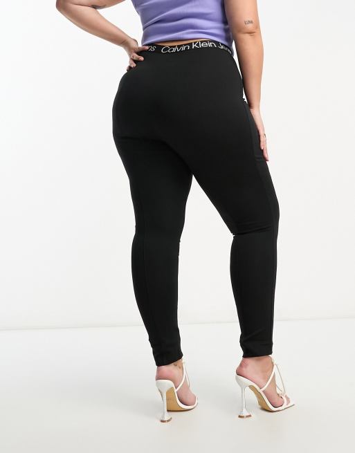 Calvin klein plus on sale size leggings