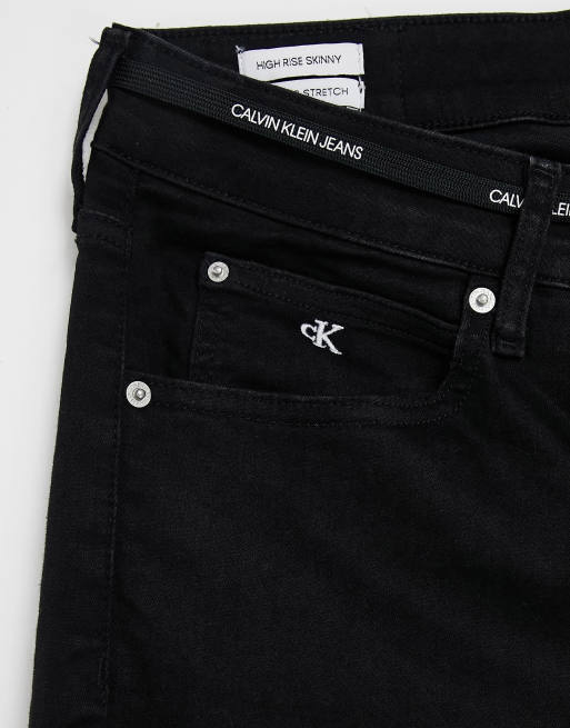 Calvin klein sale black stretch jeans