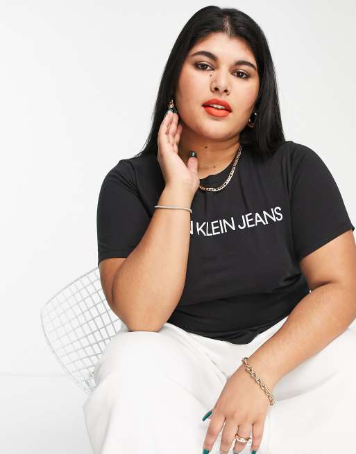 Calvin klein plus store size t shirts