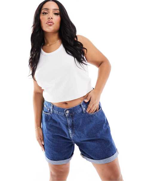 Shorts Mom Plus Size Denise Jeans - Program Moda