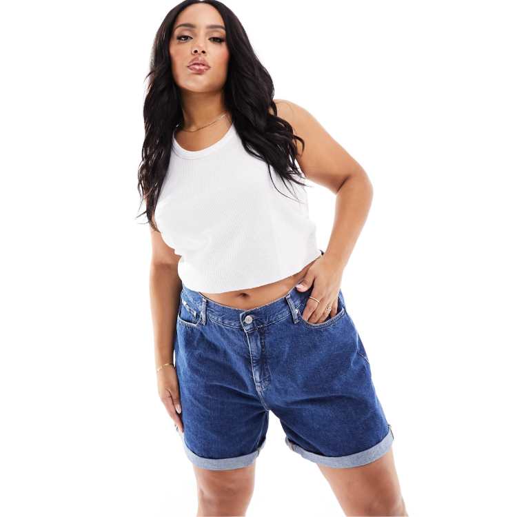 Calvin klein outlet plus size shorts