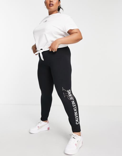 Calvin klein performance plus size leggings online