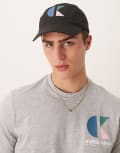 [Calvin Klein Jeans] Calvin Klein Jeans pop art cap in black One Size Black