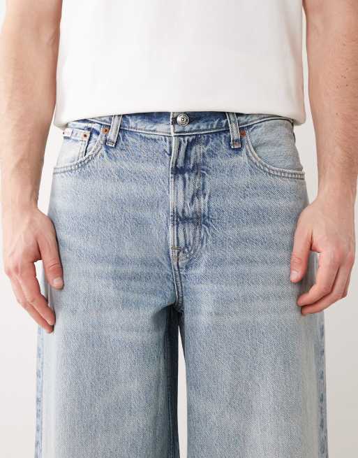Calvin Klein Jeans - Posede jeans i lyseblå vask, 5 af 5