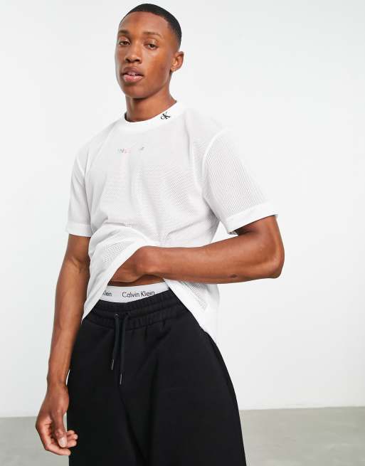 Calvin klein cheap mesh t shirt