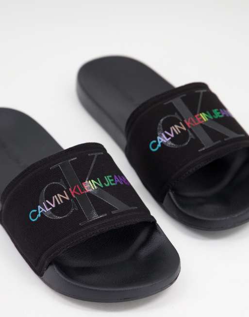 Claquette calvin klein discount noir