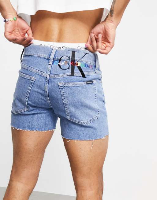 Calvin klein shorts jeans hot sale