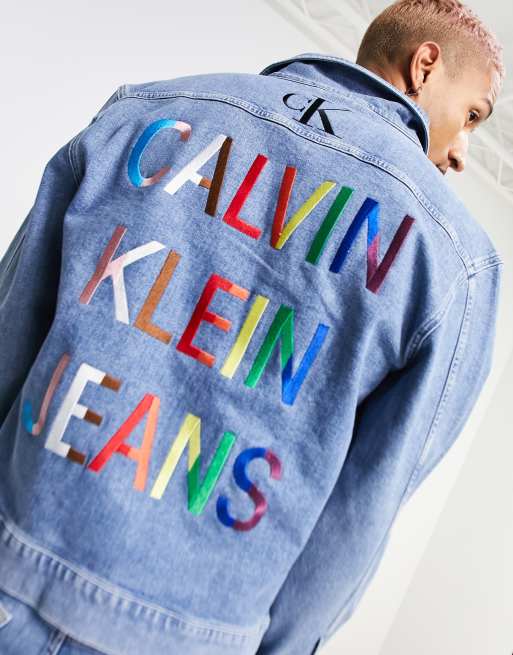 Calvin klein on sale pride jacket