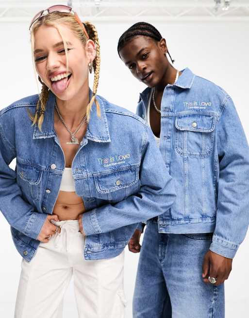 Ck store denim jackets