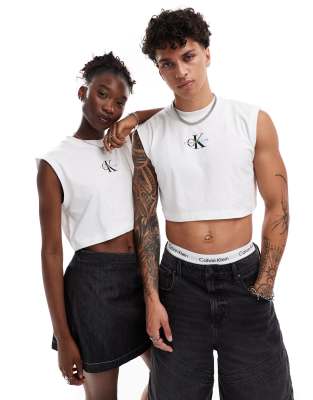 Calvin Klein Jeans - Pride - Unisex-T-Shirt in Weiß