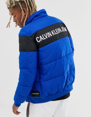calvin klein jacket blue