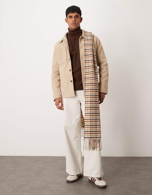 Calvin Klein Jeans - Pull confort à col roulé - Marron - Exclusivité ASOS, 2 de 4