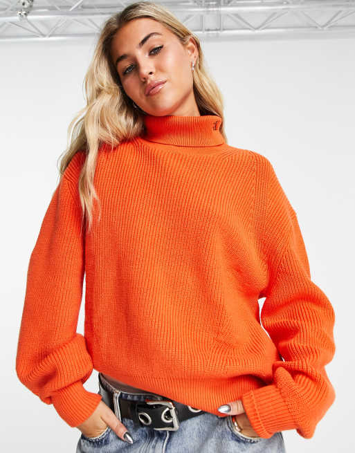 Pull orange calvin klein 2025