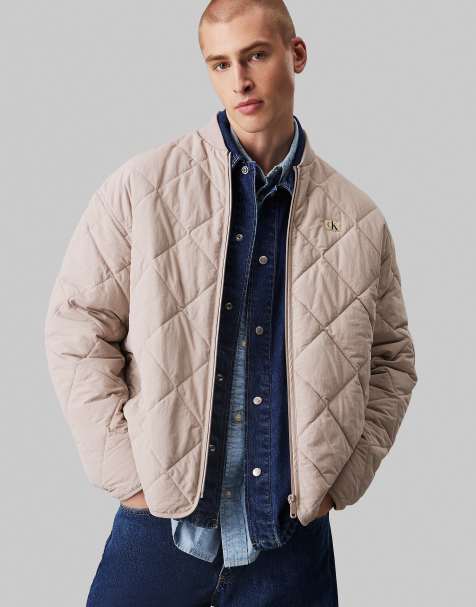 Calvin Klein Jeans Quilted nylon jacket in atmosphere - view 1