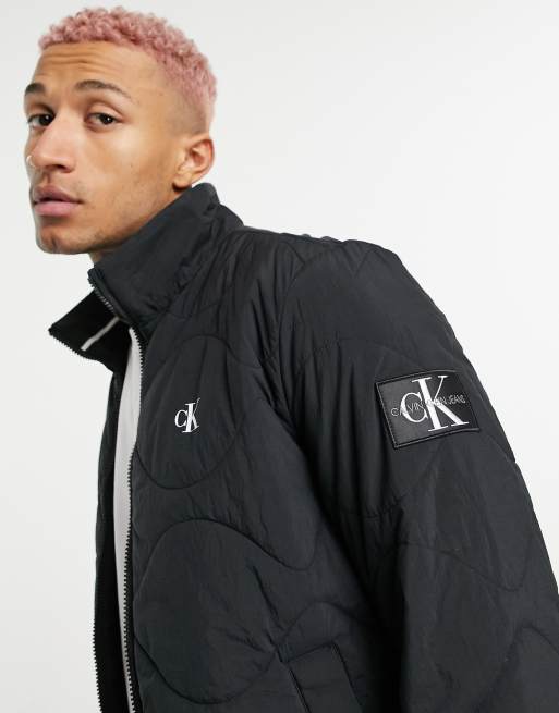 Ck cheap quilted jacket