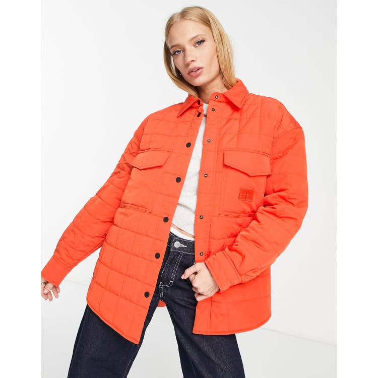 Calvin klein shop orange coat