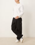 [Calvin Klein Jeans] Calvin Klein Jeans regular straight cargos in black W30 L32 black