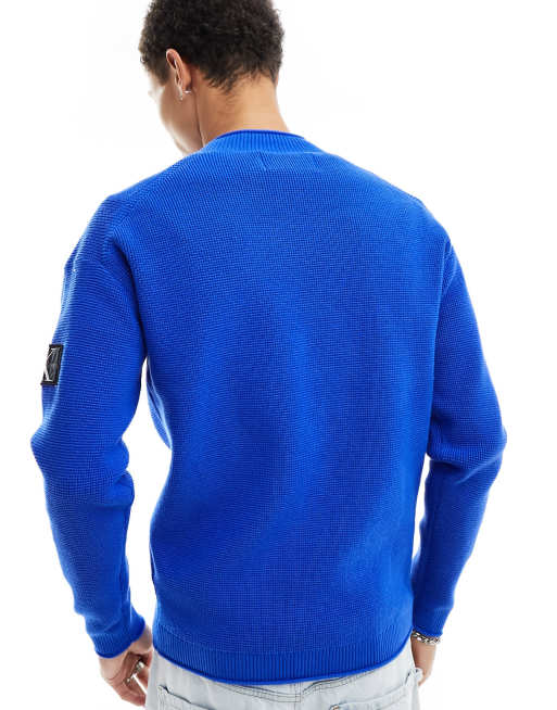 Calvin klein hotsell sweater blue