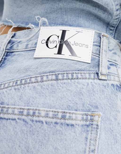 Calvin Klein Jeans – Relaxed Fit Jeans in heller Waschung mit hohem Bund, 2 von 5