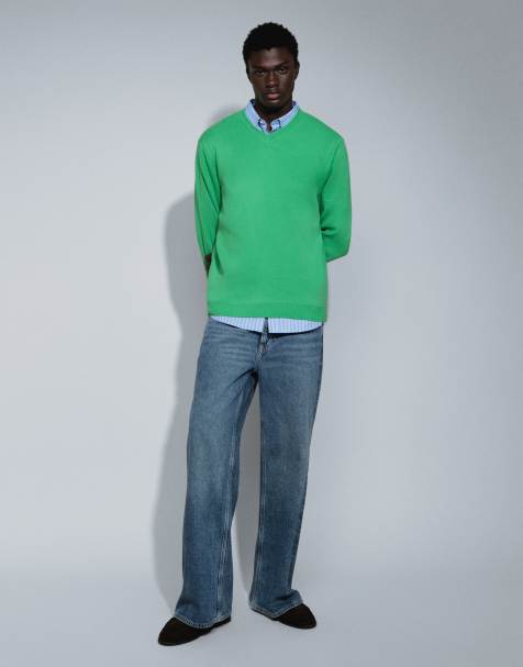 Calvin Klein Jeans – Relaxed-Fit-Jeans in mittelblauer Waschung mit geradem Schnitt - view 1