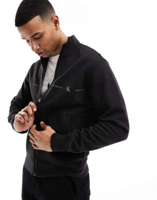Zip up jersey jacket sales