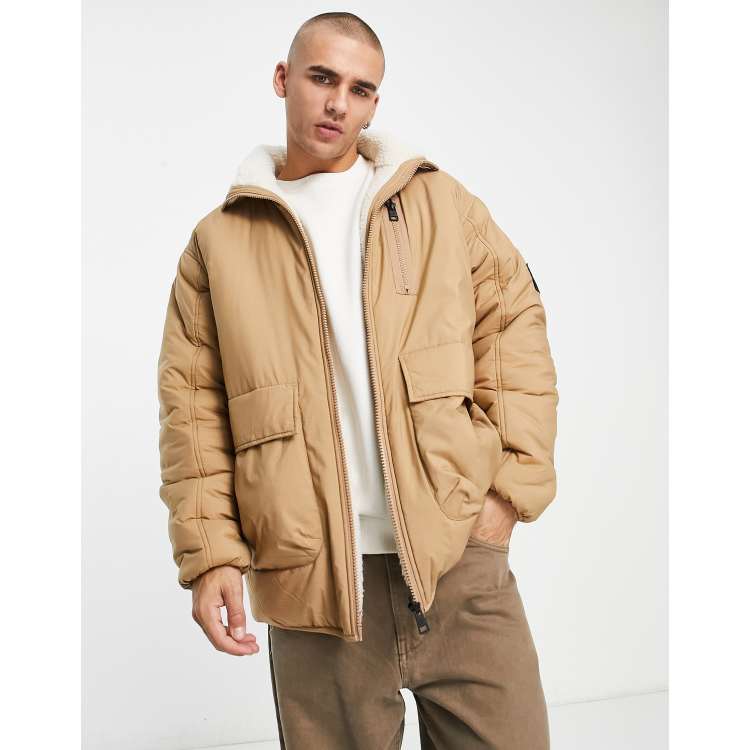 Calvin klein jeans omore store fur parka